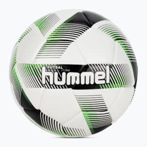 Piłka do piłki nożnej Hummel Storm FB white/black/green rozmiar 3