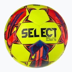 Piłka do piłki nożnej SELECT Brillant Super TB FIFA v23 yellow/red 100025 rozmiar 5