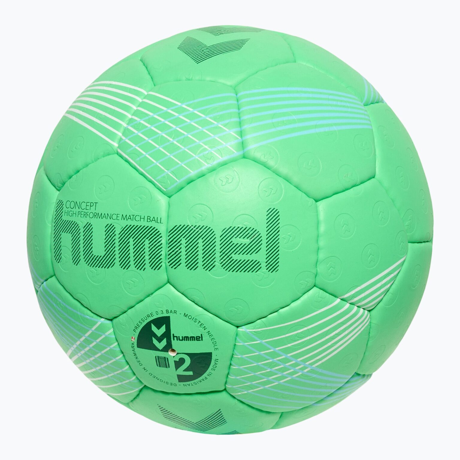 Piłka do piłki ręcznej Hummel Concept HB green/blue/white rozmiar 3