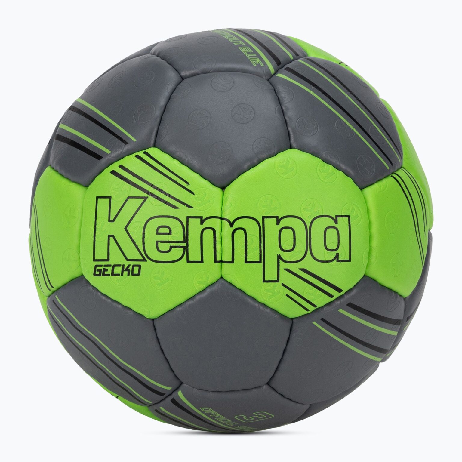 Piłka do piłki ręcznej Kempa Gecko zielona/antracytowa rozmiar 3