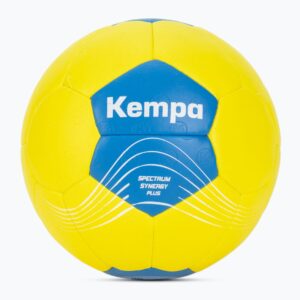 Piłka do piłki ręcznej Kempa Spectrum Synergy Plus żółta/niebieska rozmiar 1