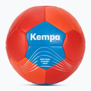 Piłka do piłki ręcznej Kempa Spectrum Synergy Primo czerwona/niebieska rozmiar 1