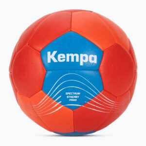 Piłka do piłki ręcznej Kempa Spectrum Synergy Primo czerwona/niebieska rozmiar 2