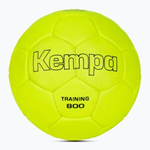 Piłka do piłki ręcznej Kempa Training 800 neonowa żółta rozmiar 3