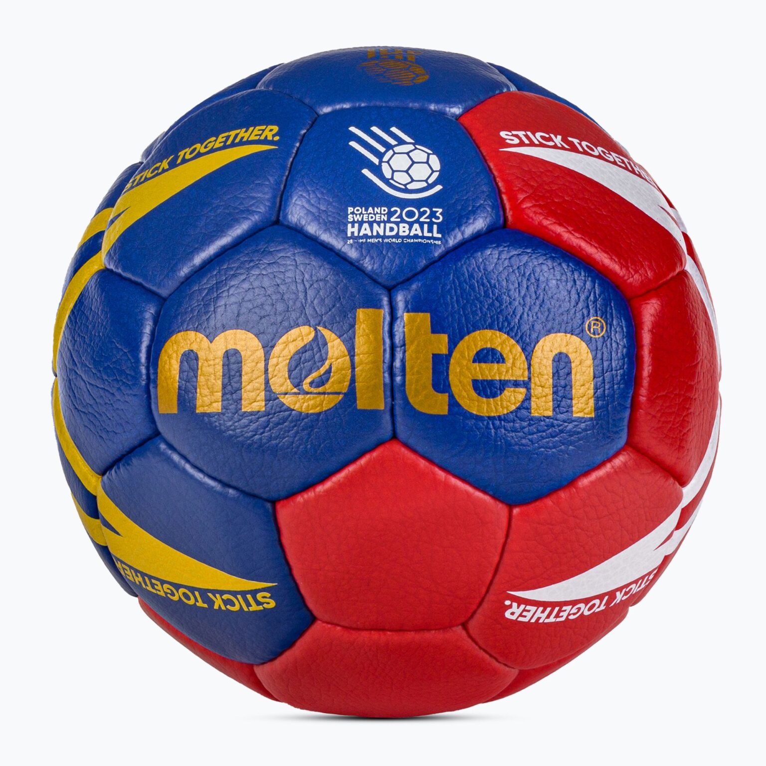 Piłka do piłki ręcznej Molten H3X5001-M3Z biała/niebieska rozmiar 3