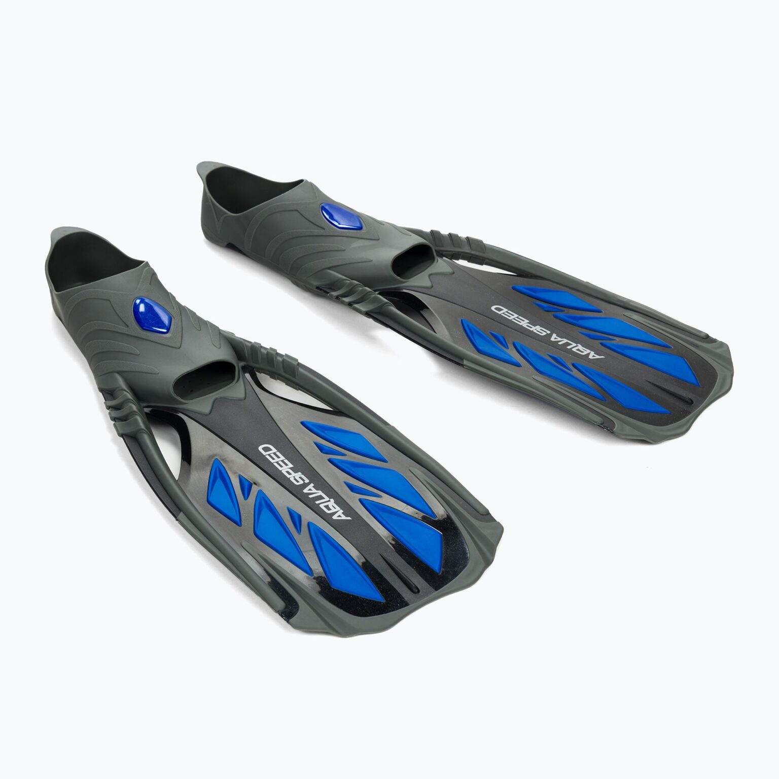 Płetwy do snorkelingu AQUA-SPEED Inox czarne/niebieskie