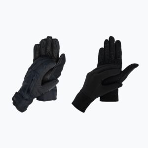 Rękawice snowboardowe męskie Dakine Leather Titan Gore-Tex Short Glove black