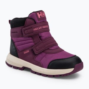 Śniegowce dziecięce Helly Hansen Jk Bowstring Boot HT purple potion/magenta haze/bubble gum