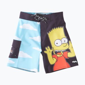 Szorty kąpielowe dziecięce Billabong Simpsons Bart Pro black