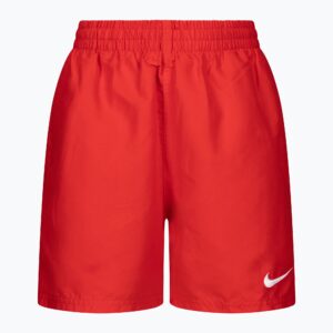 Szorty kąpielowe dziecięce Nike Essential 4" Volley university red
